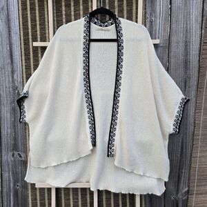 Simply Natural 100% Baby Alpaca Sweater Cape Shrug | One Size